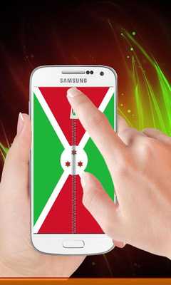 Emulate Android APK Burundi flag zip Lock Screen Emulate Android APK Burundi flag zip Lock Screen