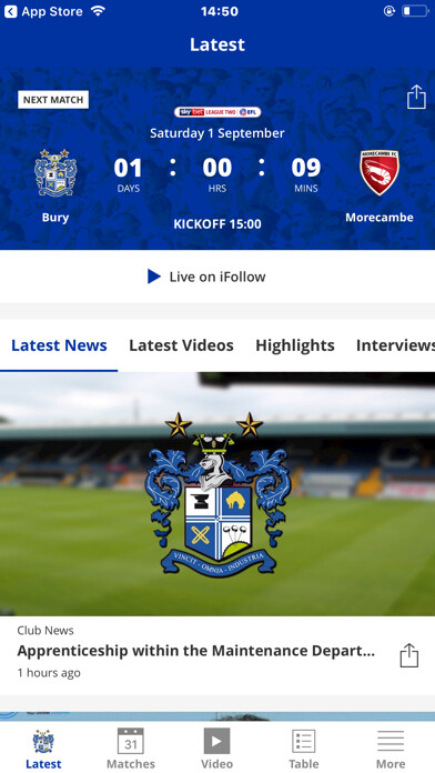 Emulate iPhone app Bury Official App using MyAndroid Emulate iPhone app Bury Official App using MyAndroid