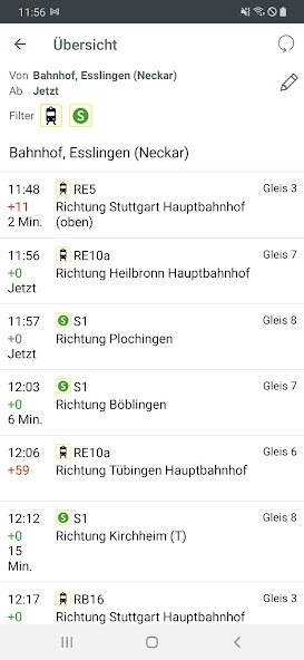 Emulate iPhone app Bus&Bahn using MyAndroid
