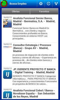 Emulate Android APK Busca Empleo