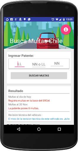 Emulate Android APK Busca Multas Chile Emulate Android APK Busca Multas Chile