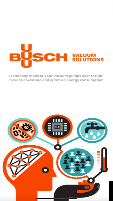 Emulate iPhone app Busch Vacuum-App using MyAndroid
