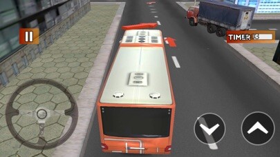Emulate iPhone app Bus Driver duty Simulator & City Transport Sim using MyAndroid