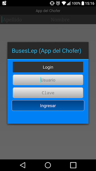 Run android online APK buses Lep (App del Chofer) from MyAndroid or emulate buses Lep (App del Chofer) using MyAndroid Run android online APK buses Lep (App del Chofer) from MyAndroid or emulate buses Lep (App del Chofer) using MyAndroid