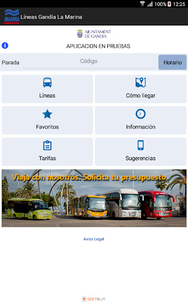 Run android online APK Bus Ganda La Marina from MyAndroid or emulate Bus Ganda La Marina using MyAndroid