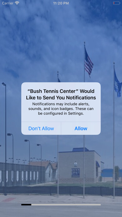 Emulate iPhone app Bush Tennis Center using MyAndroid Emulate iPhone app Bush Tennis Center using MyAndroid