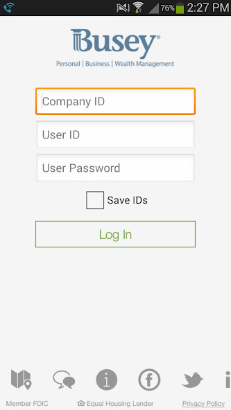 Run android online APK Business Access @ Busey from MyAndroid or emulate Business Access @ Busey using MyAndroid Run android online APK Business Access @ Busey from MyAndroid or emulate Business Access @ Busey using MyAndroid