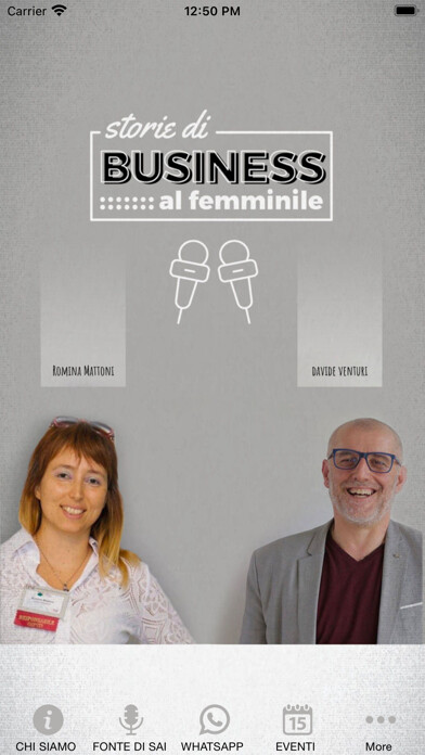 Emulate iPhone app BUSINESS al femminile using MyAndroid Emulate iPhone app BUSINESS al femminile using MyAndroid