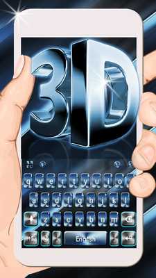 Emulate Android APK Business Blue 3d Keyboard Theme