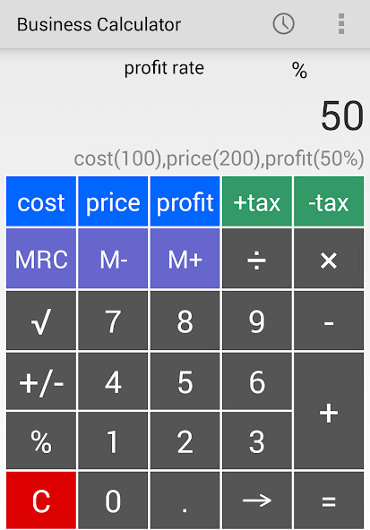 Emulate Android APK Business Calculator