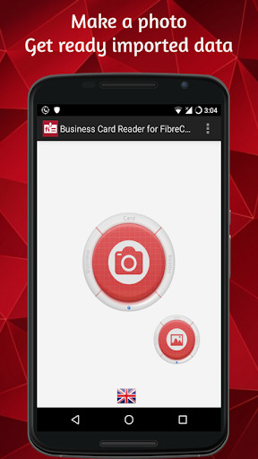 Run android online APK Business Card Reader for FibreCRM from MyAndroid or emulate Business Card Reader for FibreCRM using MyAndroid