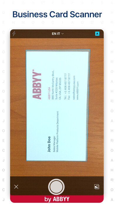 Emulate iPhone app Business Card Reader using MyAndroid Emulate iPhone app Business Card Reader using MyAndroid