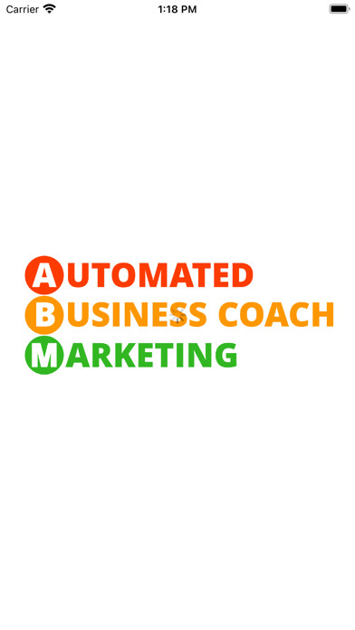 Emulate iPhone app Business Coach Marketing using MyAndroid