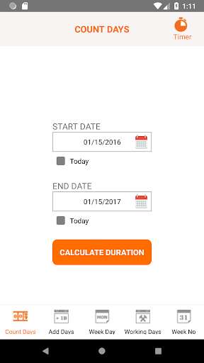 Run android online APK BusinessDayCalculator & Timer from MyAndroid or emulate BusinessDayCalculator & Timer using MyAndroid Run android online APK BusinessDayCalculator & Timer from MyAndroid or emulate BusinessDayCalculator & Timer using MyAndroid