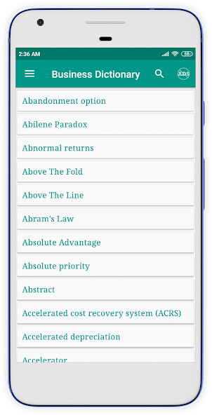 Emulate Android APK Business Dictionary Emulate Android APK Business Dictionary