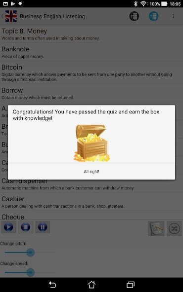 Emulate iPhone app Business English Listening using MyAndroid Emulate iPhone app Business English Listening using MyAndroid