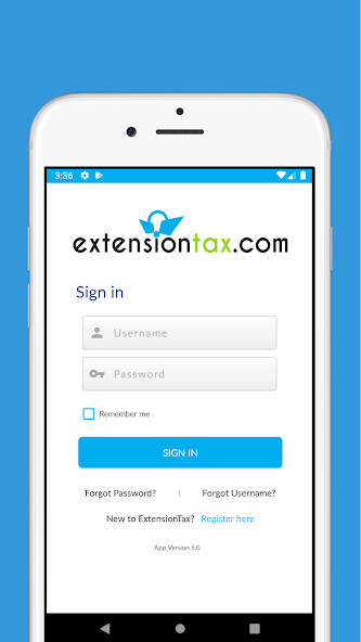 Run android online APK Business Extension Tax from MyAndroid or emulate Business Extension Tax using MyAndroid