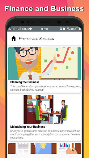 Run android online APK Business Finance - Entrepreneur Business Guide from MyAndroid or emulate Business Finance - Entrepreneur Business Guide using MyAndroid