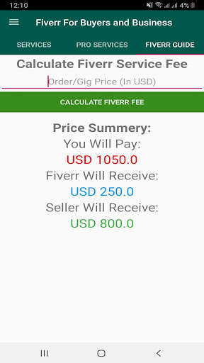 Run android online APK Business Fiverr For Buyers from MyAndroid or emulate Business Fiverr For Buyers using MyAndroid