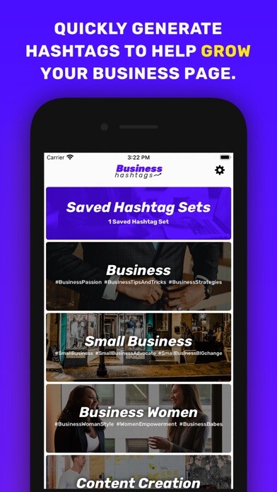 Emulate iPhone app Business Hashtags App using MyAndroid Emulate iPhone app Business Hashtags App using MyAndroid