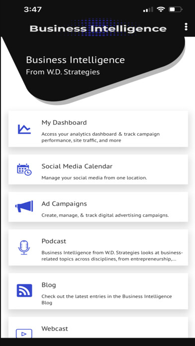 Emulate iPhone app Business Intelligence App using MyAndroid Emulate iPhone app Business Intelligence App using MyAndroid