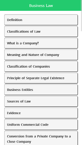 Run android online APK Business Law from MyAndroid or emulate Business Law using MyAndroid