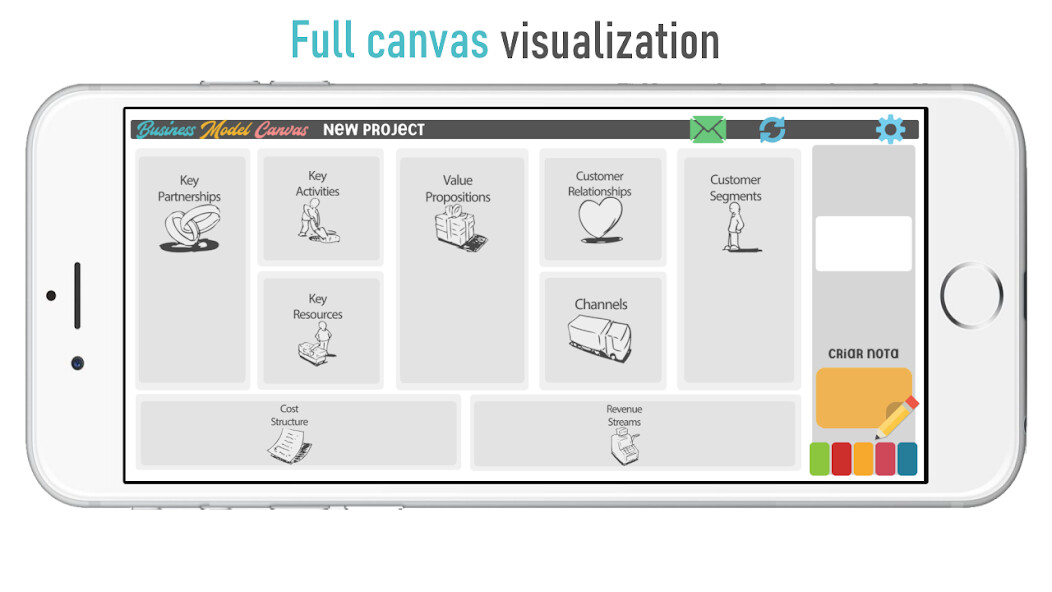 Run android online APK Business Model Canvas PRO from MyAndroid or emulate Business Model Canvas PRO using MyAndroid