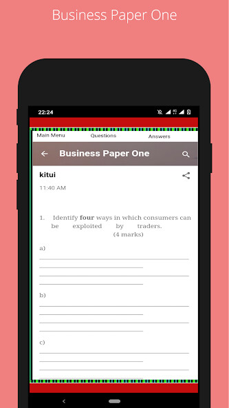 Emulate Business Paper 1 from MyAndroid or run Business Paper 1 using MyAndroid