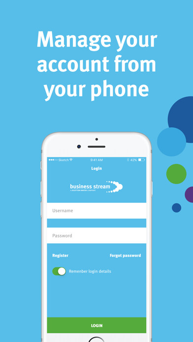 Emulate iPhone app Business Stream using MyAndroid