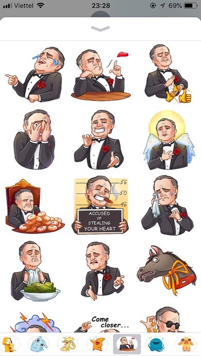 Emulate iPhone app Business Style Funny Stickers using MyAndroid Emulate iPhone app Business Style Funny Stickers using MyAndroid