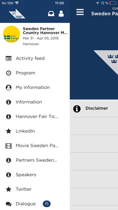 Emulate iPhone app Business Sweden Events using MyAndroid Emulate iPhone app Business Sweden Events using MyAndroid