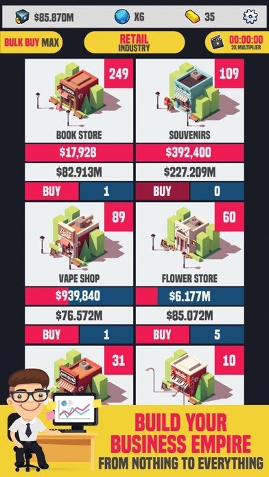 Emulate iPhone app Business Tycoon 2 using MyAndroid