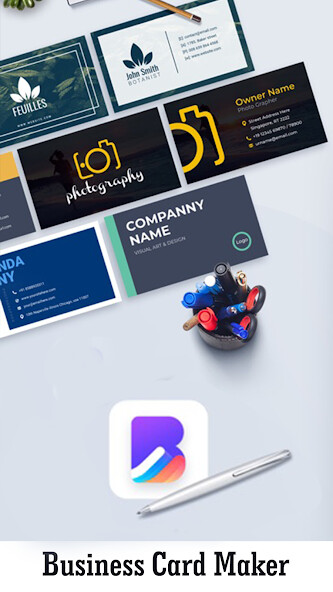 Run android online APK Business, Visiting, Logo Maker from MyAndroid or emulate Business, Visiting, Logo Maker using MyAndroid