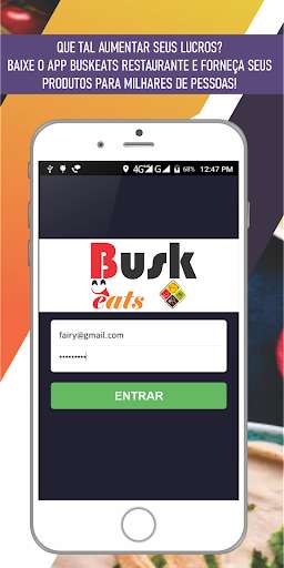Run android online APK Buskeats - Restaurante from MyAndroid or emulate Buskeats - Restaurante using MyAndroid