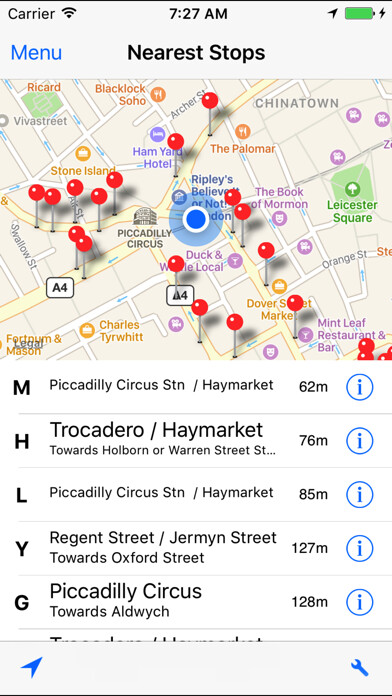 Emulate iPhone app BusMate London Lite using MyAndroid Emulate iPhone app BusMate London Lite using MyAndroid