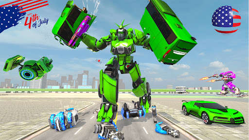 Run android online APK Bus Robot Car Game: Robot Game from MyAndroid or emulate Bus Robot Car Game: Robot Game using MyAndroid