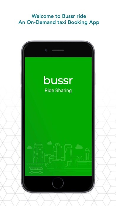 Emulate iPhone app Bussr Ride Sharing using MyAndroid