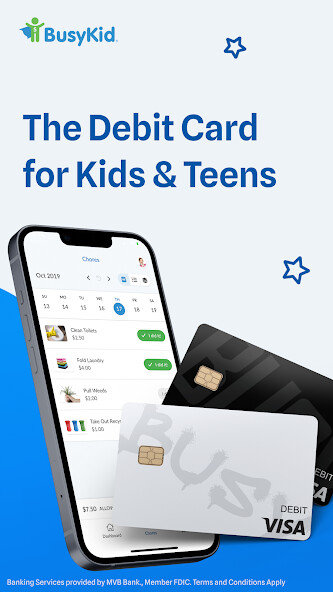 Run android online APK BusyKid: Kids Debit Card from MyAndroid or emulate BusyKid: Kids Debit Card using MyAndroid