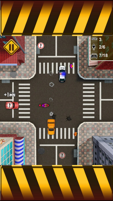 Emulate iPhone app Busy Traffic Street Free - A Endless Rush Hour Crossy Road Game using MyAndroid