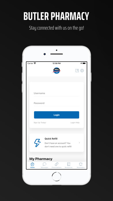 Emulate iPhone app Butler Pharmacy using MyAndroid Emulate iPhone app Butler Pharmacy using MyAndroid