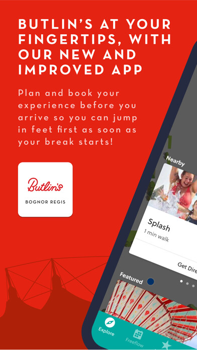 Emulate iPhone app Butlin’s Bognor Regis using MyAndroid