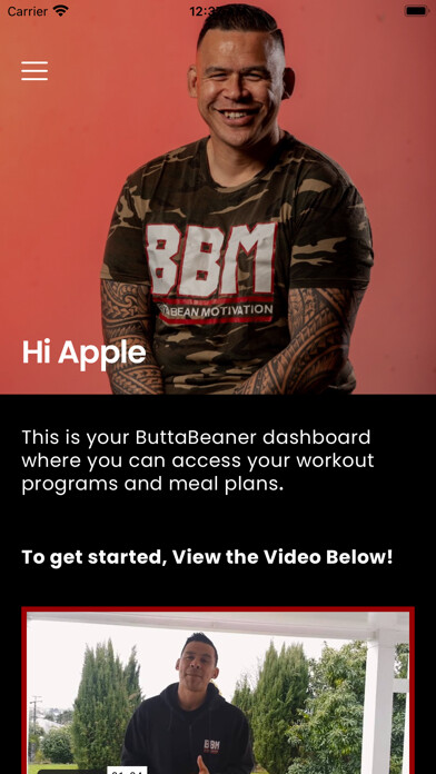 Emulate iPhone app Buttabean Motivation using MyAndroid Emulate iPhone app Buttabean Motivation using MyAndroid