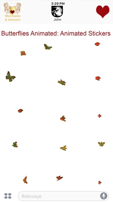 Emulate iPhone app Butterflies Animated using MyAndroid Emulate iPhone app Butterflies Animated using MyAndroid