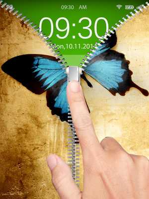 Emulate Android APK Butterflies Lock Screen Emulate Android APK Butterflies Lock Screen