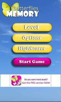 Emulate Android APK Butterflies Memory Game Emulate Android APK Butterflies Memory Game