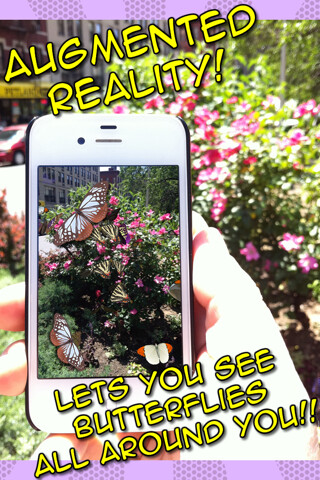 Emulate iPhone app Butterfly Fingers! with Augmented Reality FREE using MyAndroid Emulate iPhone app Butterfly Fingers! with Augmented Reality FREE using MyAndroid