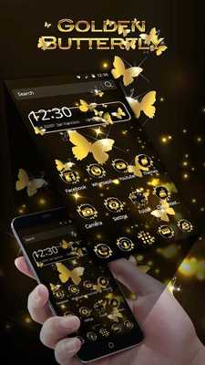 Emulate Android APK Butterfly Gold Theme Emulate Android APK Butterfly Gold Theme
