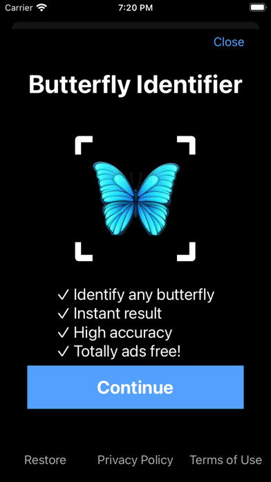 Emulate iPhone app Butterfly Identifier: Moth ID using MyAndroid Emulate iPhone app Butterfly Identifier: Moth ID using MyAndroid
