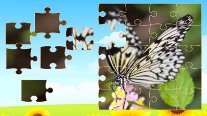 Emulate iPhone app Butterfly Jigsaw Puzzle Kid Game using MyAndroid Emulate iPhone app Butterfly Jigsaw Puzzle Kid Game using MyAndroid
