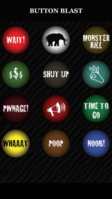 Emulate iPhone app BUTTON BLAST FREE using MyAndroid